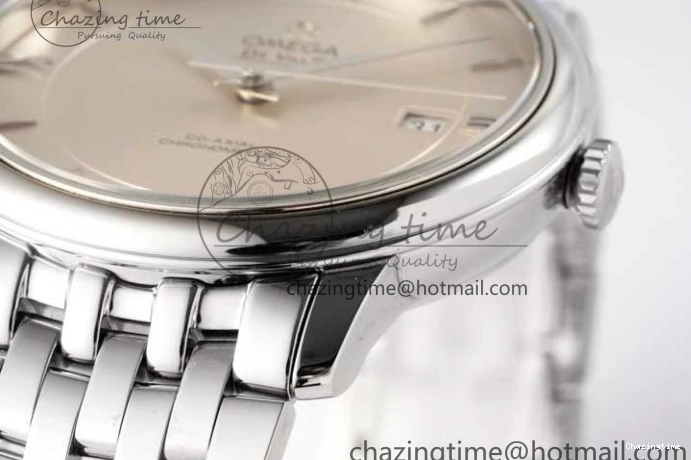 0311 Bright De Ville SS DIWF 1:1 Best Edition Silver Dial SS Markers on SS Bracelet MIYOTA 7848